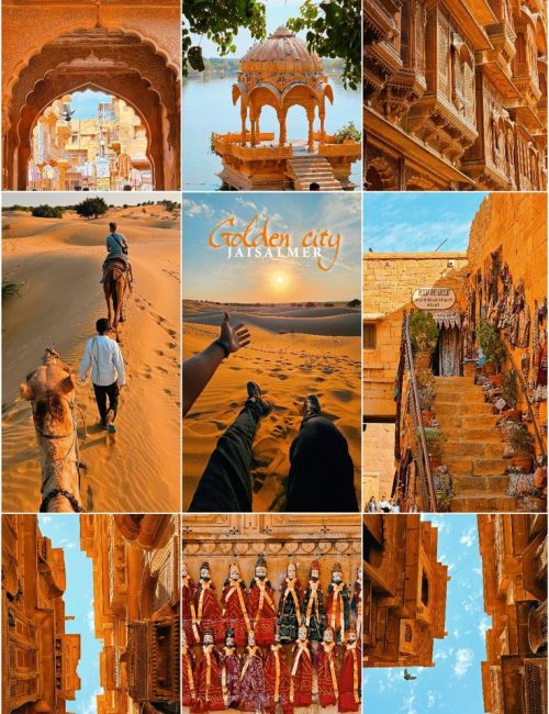Jaisalmer golden city aesthetic instagram story