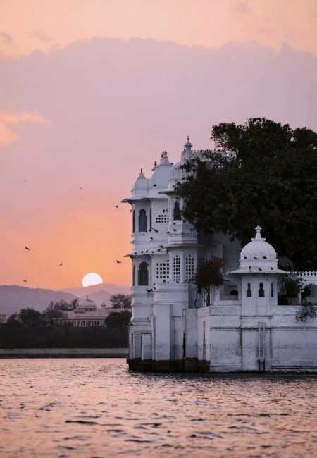 Taj Lake Palace, Udaipur, India ~__
